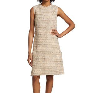 ST. John - Space-Dyed Knit Dress, Beige, 6 US